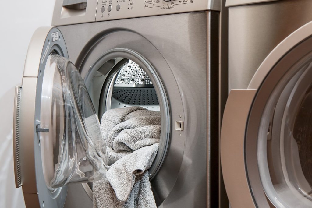 franquia de lavanderia imagem máquina de lavar