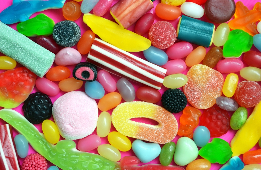 franquias para empreender: imagem de várias balas de gelatina, coloridas e de todas as formas